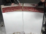 Укладываем декоративное покрытие на поверхность строительной плиты THERMIT SP
