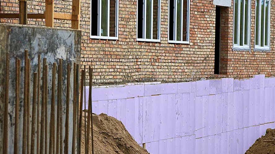 Теплоизоляция фундамента