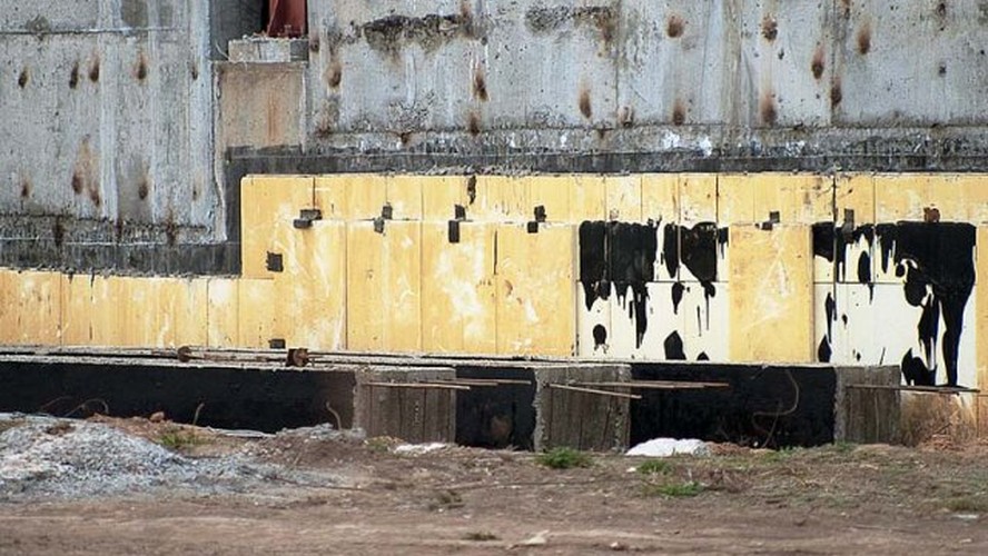 THERMIT XPS применен для утепления фундамента