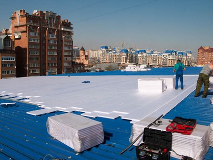 Кровля супермаркета Командор